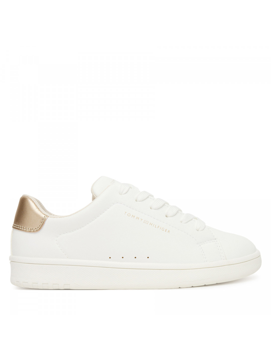 Sneakersy Tommy Hilfiger Low Cut Lace Up Sneaker T3A9-33976-1355 S Bílá